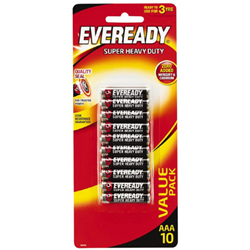 EVEREADY BATTERY HEAVY DUTY AAA Card10